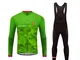 Uglyfrog HIWLJ16 Magliette Completo Ciclismo MTB Invernale Thermisches Manica Lunga Cyclin...