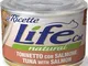 Lifecat Natural Le Ricette per Gatto da 150 gr, Tonno Salmone e Carote