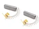 vhbw 2x spazzola carbone compatibile con Midea aspirapolvere aspirapolvere - Spazzola moto...