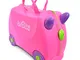 Trunki Valigia Cavalcabile per Bambini – Trolley Bambini Bagaglio a Mano – Valigia Cavalca...