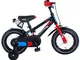 Bici Bicicletta Bambino Blade 12 pollici con Ruotine Rimovibili Nero 95% assemblata