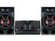 LG CK43 Mini sistema hi-fi con lettore CD, Radio e ingresso USB cromo/nero/rosso