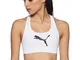 Puma 4Keeps M, Reggiseno Sportivo Donna, Bianco White/Cat, M