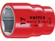 Knipex Chiave a Bussola (Doppio Esagono) con Attacco Quadro Interno 1/2" 61 Mm 98 47 1"