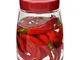 Pickling Kimchi - Barattolo per fermentazione con valvola di rilascio dell'aria 1,4 L Tran...