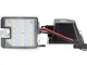 CARALL LE0804 Kit Luci Led Di Cortesia Sotto Specchietto Retrovisore Bianco Canbus Compati...