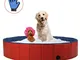 ZEHNHASE 120CM piscina per cani, Vasca per Bambini,Vasca da Bagno per Cani, Vasca per Cani...