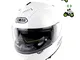 Max 800m Casco interfono Bluetooth Moto Certificato ECE Casco Integrato Bluetooth modulare...