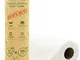 Carta asciugatutto riutilizzabile | Rotolo da cucina eco in Bambù | Multiuso | Resistente,...