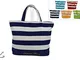 BORSA MARE SPIAGGIA PISCINA CAMPEGGIO PASSEGGIO ESTATE 40*18*46 CM DUE11832