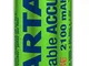 Varta 567061011111 – Pack di 10 batterie ricaricabili aa, 2100 mAh, colore: verde