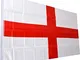 N. Bandiera dell'Inghilterra con bandiera inglese di San Giorgio Cross Bandiera 150 x 90 c...