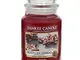 Yankee candle Jar Frosty Gingerbread Candela di Natale, Multicolore, Unica