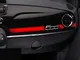 Striscia Cruscotto Per Fiat 500 Abarth Adesivi Stickers Auto Decal Tuning - Rosso Lucido