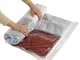 Wenko Bolsa guardarropa Roll comprimible 50x70, Bianco, m