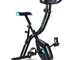 Profun Esercizio di Bicicletta Fitness Bici Spinning Bike Cyclette per Casa 2 in 1, Cyclet...