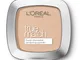 L'Oréal Paris MakeUp Cipria Uniformante Accord Parfait, Cipria in Polvere Uniformante e Fi...