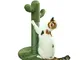 PetnPurr Tiragraffi per gatti – L'originale tiragraffi a forma di cactus realizzato in sis...