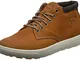 Timberland Ashwood Park Leather, Stivali Chukka Uomo, Giallo (Wheat Nubuck), 42 EU