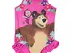 Masha and The Bear Girls Swimsuit Swimwear - 7-8 Years - Pink