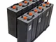 PlusEnergy - Batterie solari Cpzs 2 V 750 A per installazione solare 12 bicchieri sistema...