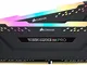 Corsair Vengeance RGB PRO 16 GB (2x8 GB) DDR4 3000MHz C15 XMP 2.0 Kit di Memoria Illuminat...