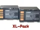 2 x batteria vhbw per Camcorder JVC GS-TD1EU come BN-VF823, BN-VF823U, BN-VF808, BN-VF808U...