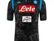 SSC Napoli Maglia Gara Away 2018/2019 Uomo, Nero, S