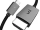 Cavo USB C a HDMI, uni cavo USB Tipo C a HDMI (compatibile Thunderbolt 3) Fino a 4K telela...