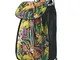 Galileo Casa 2193391 Tropical Flower Carrello Spesa 2 Ruote, Multicolore