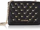 Love Moschino Jc4234pp0a, Borsa a Tracolla Donna, Nero (Black), 8x15x21 cm (W x H x L)