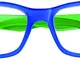 Prontoleggo Occhiali da Lettura Prontoleggo Mod. Dandy Blu/Verde - Diottria +1,50-1 pezzo