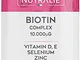 Biotina 10.000 mcg | Vitamine D ed E, zinco, selenio | Contribuisce alla crescita ed al ma...