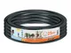 Claber 90365 Tubo 1/2" (13 - 16 mm), 25 metri, Nero