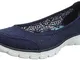 Skechers Ez Flex 3.0-Beautify, Ballerine Punta Chiusa Donna, Blu (Navy), 35 EU (2 UK)