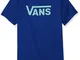 Vans Classic Kids T-Shirt, Blu (Sodalite Blue Rgj), 6-7 Anni (Taglia Unica: 6) Bimbo