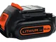 BLACK+DECKER BL1512-XJ Batteria al Litio 10.8V-1.5AH