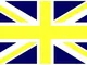 AZ FLAG Bandiera Regno Unito Blu E Giallo 150x90cm - Bandiera Britannica AZZURA E Gialla 9...