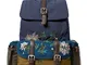 Desigual Accessories Fabric Backpack Medium, Zaino Donna, Blu, U