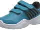 K-Swiss Performance Court Express Strap Omni, Scarpe da Tennis Unisex-Bambini, Blu (Algier...