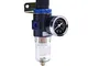 Separatore d'aria compressa Riduttore di pressione per compressore, filtro 1/4 "Nuovo prof...