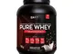 Proteine in Polvere del Siero del Latte, Whey Pure Whey EAFIT, 750g, Gusto Cappuccino, Ami...