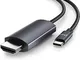 Primewire – Cavo da USB C a HDMI 4k 60Hz 2.0 Ultimo modello - 1 Metro Nero - compatibile c...