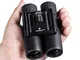 HUTACT Binocolo Compatto, 10x25 piccolo e leggero, Mini Pocket Binocolo Professionale con...