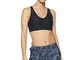 Under Armour UA Vanish Mid Bra, Reggiseno Sportivo Donna, Nero, L