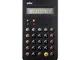 Braun BNE001BK Calcolatrice tascabile, Nero