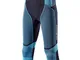X Bionic Running Effektor Power OW Pantalone, Donna, Nero/Turchese, L