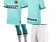 ZenliFur Maglia da Calcio Personalizzata 2019-2020 (casa e Trasferta) Set di Magliette Pan...