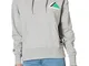 Superdry Mountain Sport Hood Felpa con Cappuccio, Grey Marl, M Donna