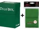 Ultra Pro Deck Box + 100 Protector Sleeves - Green - Magic: The Gathering - Standard